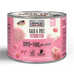 MAC's Cat cielęcina, indyk 200g